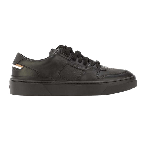 Boss Heren Gary Leren Platte Trainers (Zwart) - Image 1