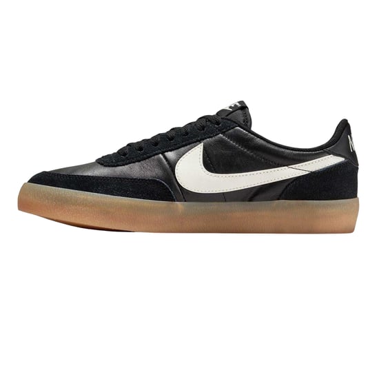 Nike Womens/Ladies Leather Flat Trainers (Black/Gum) - Image 3