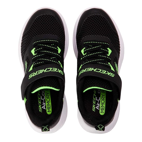 Skechers Bounder Trainers voor kinderen (Zwart/Kalk) - Image 2