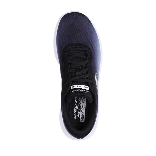 Skechers Dames/Dames Ombre Sportschoenen (Zwart, Wit) - Image 3