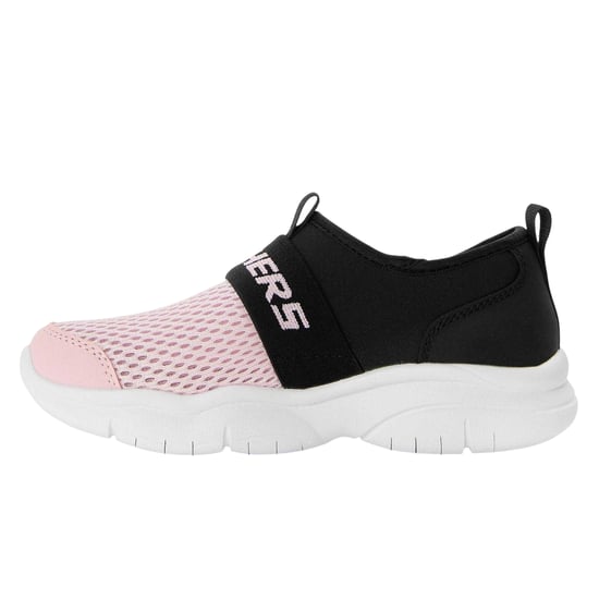 Skechers Childrens/Kids Flexblast Trainers (Black/Pink) - Image 2