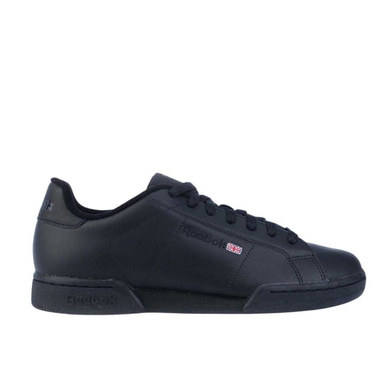 Reebok Volwassen Adult NPC II Classic Leren Trainers (Zwart) - Image 1