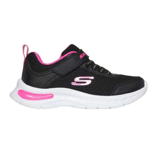 Skechers Childrens/Kids Jumpsters Tech Trainers (Black/Hot Pink) - Image 3