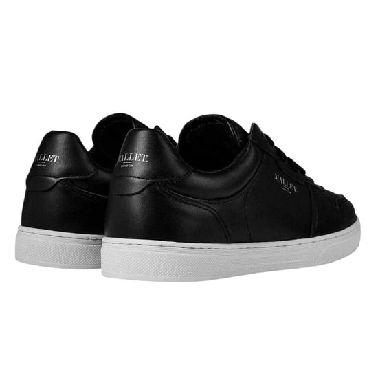 Mallet Leren Platte Trainers voor Kinderen/Kinderen (Zwart) - Image 2