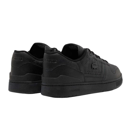 Lacoste Heren T-Clip Set Leren Trainers (Zwart) - Image 2