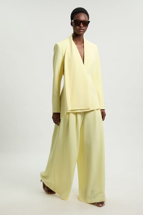 Soft Tailored Wide Leg Trouser - Image 1