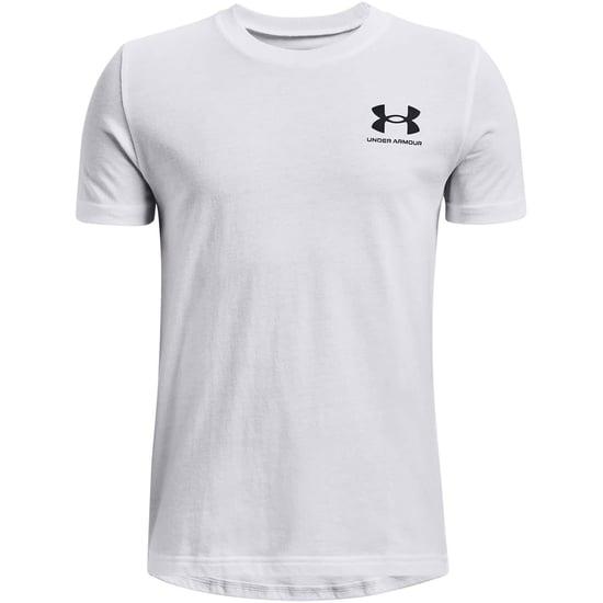 Under Armour Jongens Logo T-shirt met korte mouwen (Wit) - Image 1