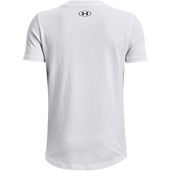 Under Armour Jongens Logo T-shirt met korte mouwen (Wit) - Image 2