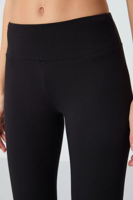 Hoge taille katoenen blend leggings - Image 5
