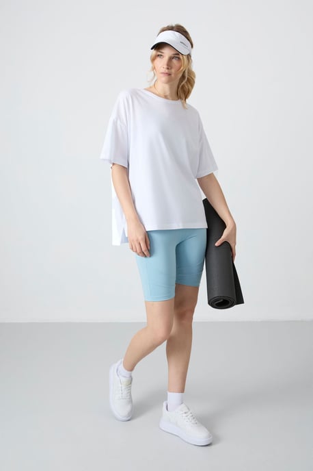 Hoge Taille Korte Sport Leggings - Image 6