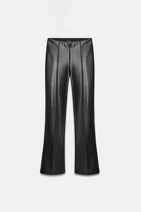Hoge Taille Nepleer Flared Leggings - Image 5