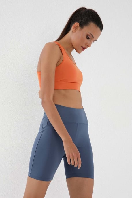 Short High-waist Sports Leggings - Image 5