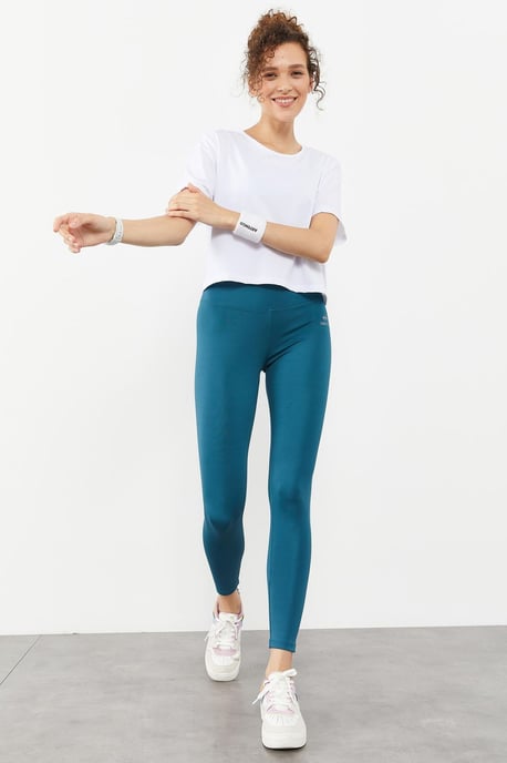 High-waist Slim-fit Leggings - Image 4