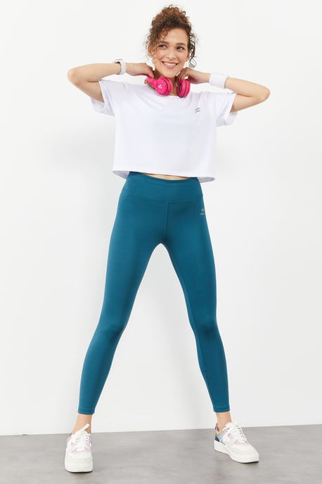 High-waist Slim-fit Leggings - Image 6