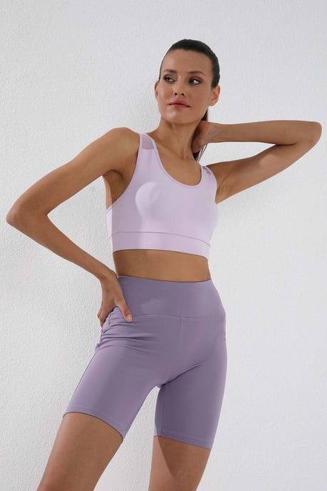 Short High-waist Sports Leggings - Image 6