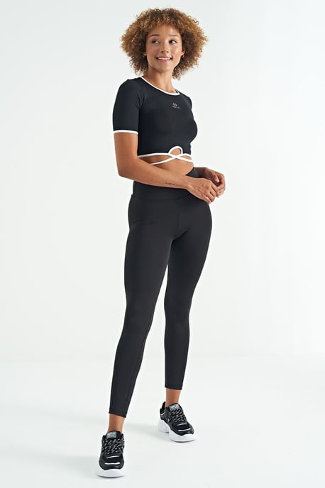 Hoge Taille Scuba Leggings - Image 1