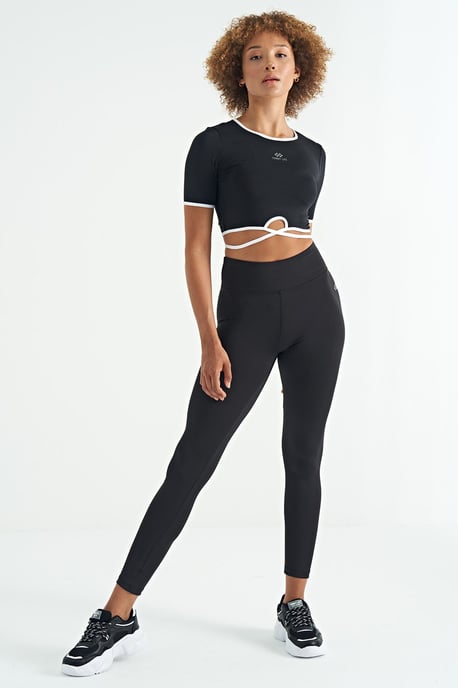 Hoge Taille Scuba Leggings - Image 5
