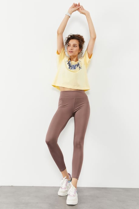 Hoge taille Slim-fit Leggings - Image 1