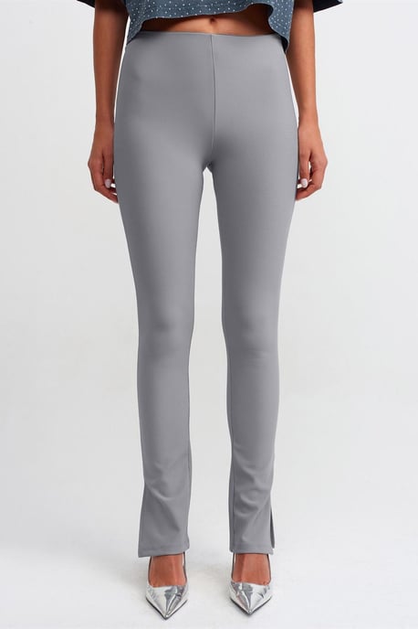 High-waisted Flared Leggings met Split - Image 3