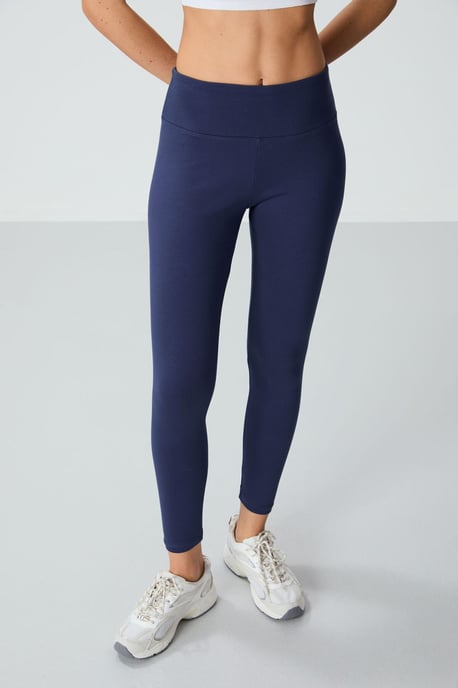 Hoge Taille Katoenmix Leggings - Image 3
