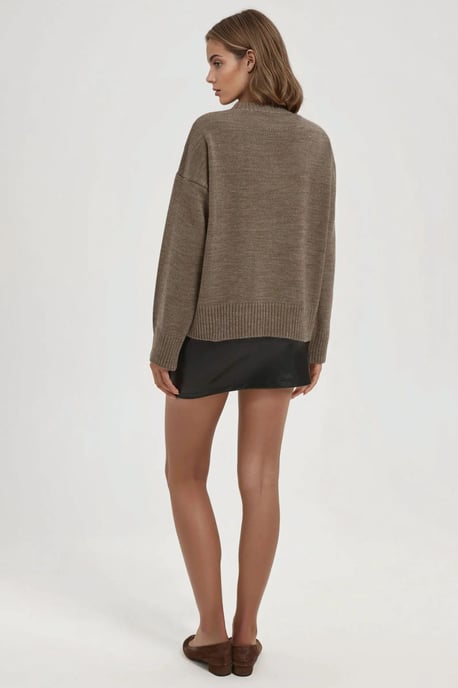 Crew Neck Mysig Tröja - Image 5