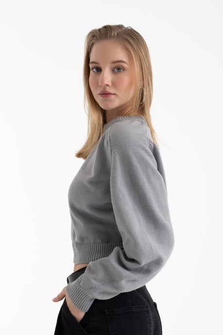 Crew Neck Baströja - Image 3