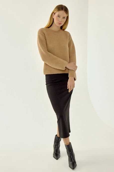 Textured Knit Sweater - Image 2