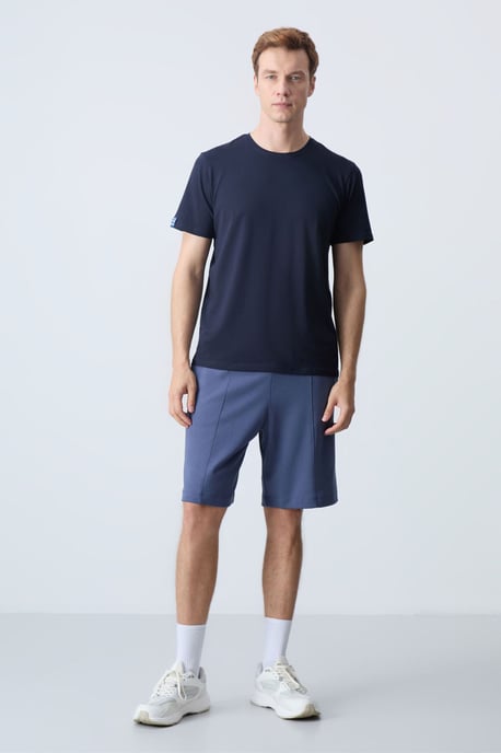Heren Katoenmix Sweats Shorts - Image 3