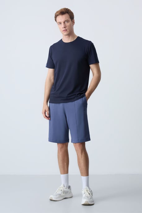 Heren Katoenmix Sweats Shorts - Image 6