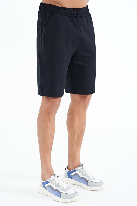 Heren Geprinte Fleece Sweatshorts - Image 6