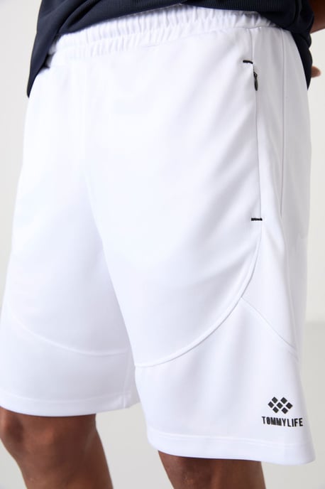 Heren Polyester Zweetkorte broek - Image 4