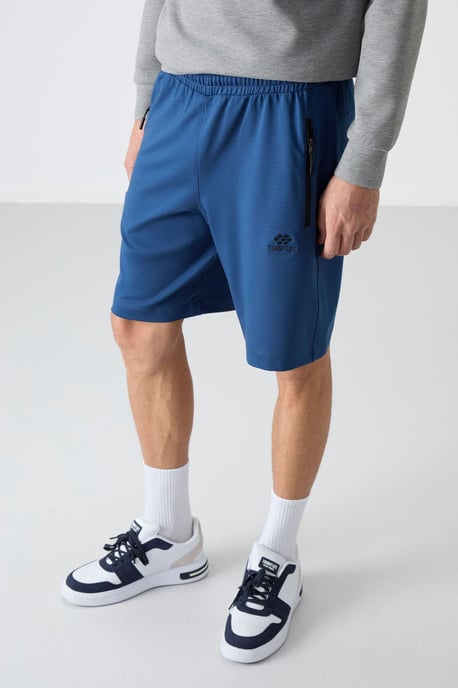 Heren Regular-fit Gebreide Sweatshorts - Image 6