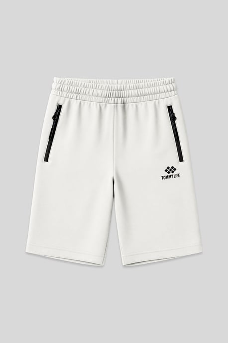 Heren Regular-fit Gebreide Sweatshorts - Image 1