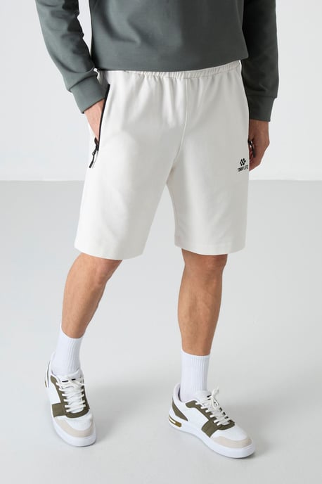 Heren Regular-fit Gebreide Sweatshorts - Image 5