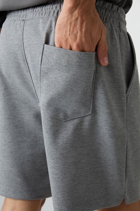 Heren Katoen-polyester Sweatshorts - Image 5