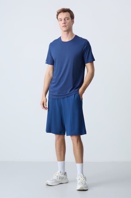 Heren Katoenmix Sweats Shorts - Image 2