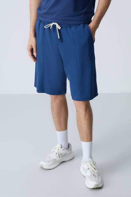 Heren Katoenmix Sweats Shorts - Image 3