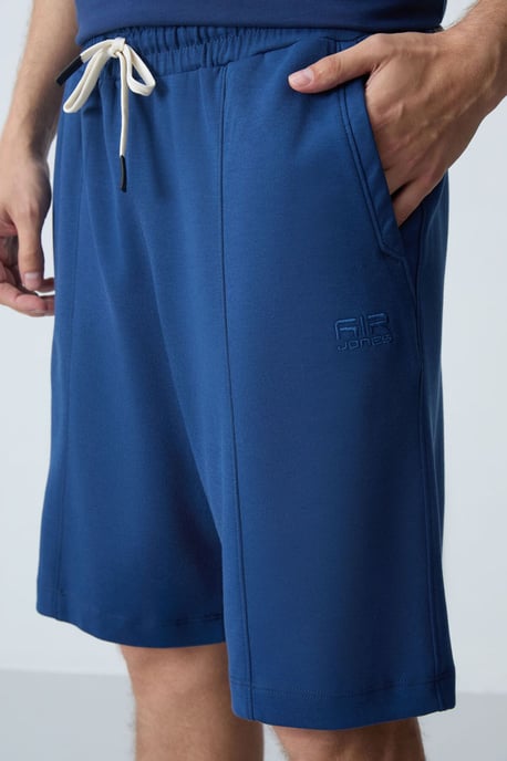 Heren Katoenmix Sweats Shorts - Image 4