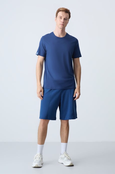 Heren Katoenmix Sweats Shorts - Image 5