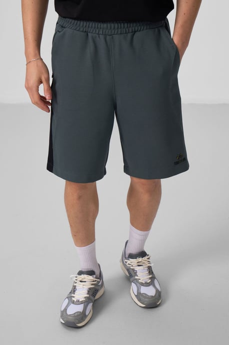 Oversized Cotton-Blend Knit Shorts - Image 2