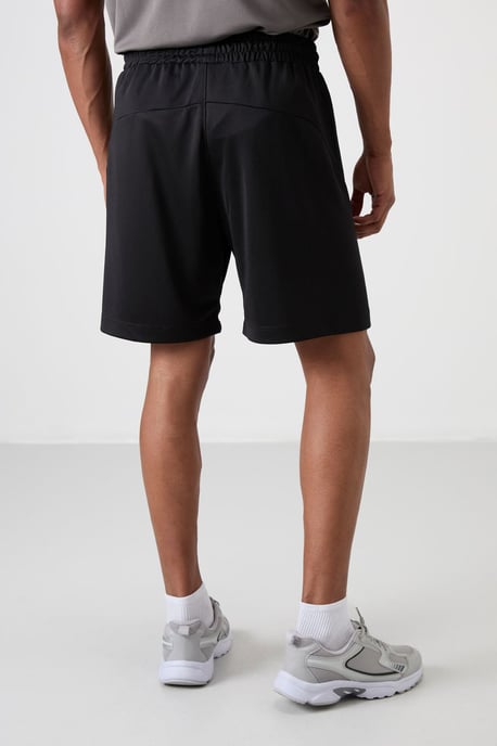 Heren Polyester Tricot Zweet Shorts - Image 5