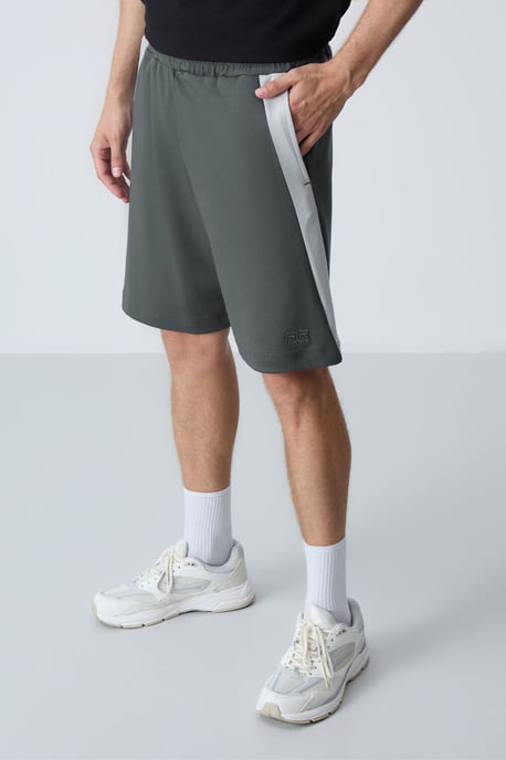Mäns bomullsblandning träningsshorts - Image 3