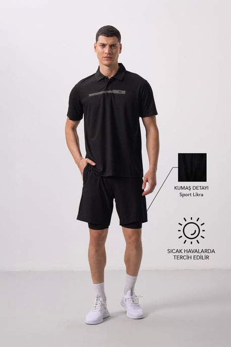 Heren Regular Fit Jersey Shorts - Image 4