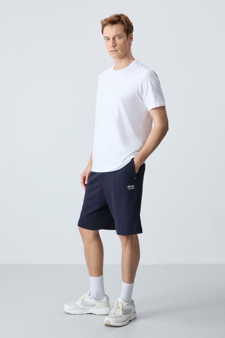 Heren Katoenmix Sweats Shorts - Image 2
