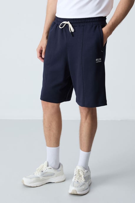 Heren Katoenmix Sweats Shorts - Image 3