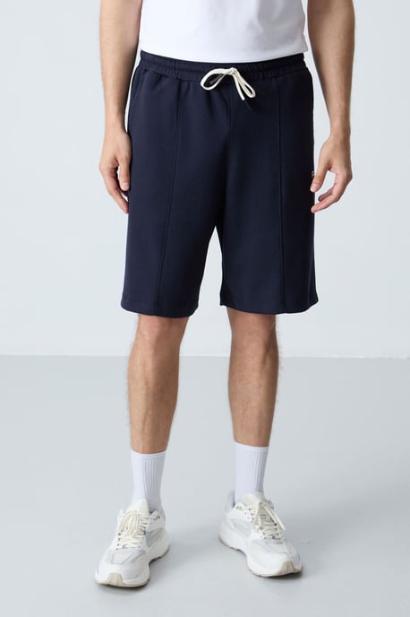 Heren Katoenmix Sweats Shorts - Image 5