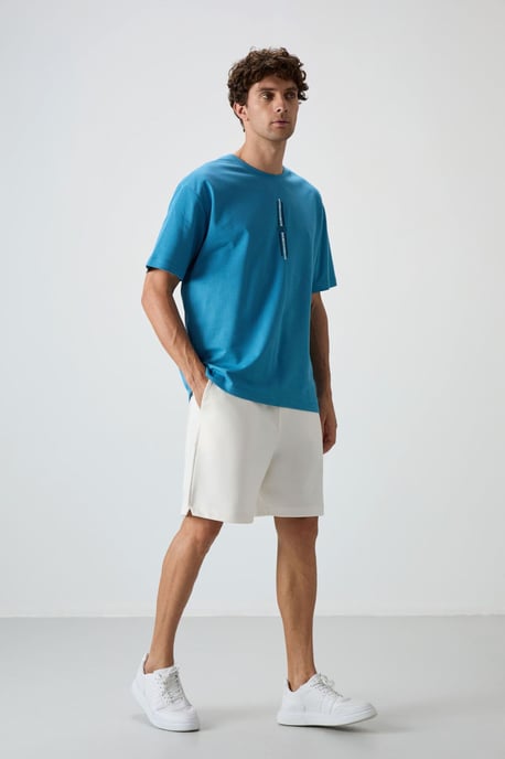 Heren Korte Sweat Shorts van Katoen-Polyester - Image 1