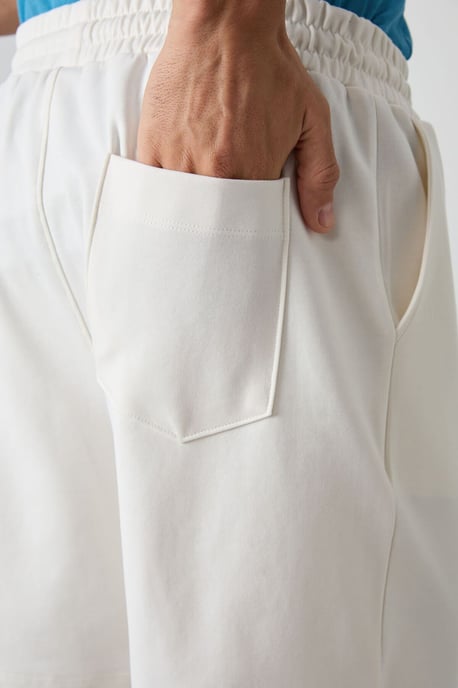 Heren Korte Sweat Shorts van Katoen-Polyester - Image 4