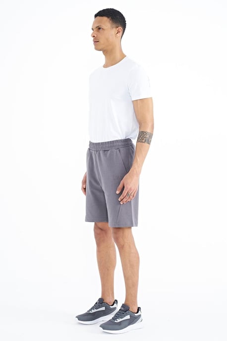 Herr Sweatshorts i Bomullsblandning - Image 5
