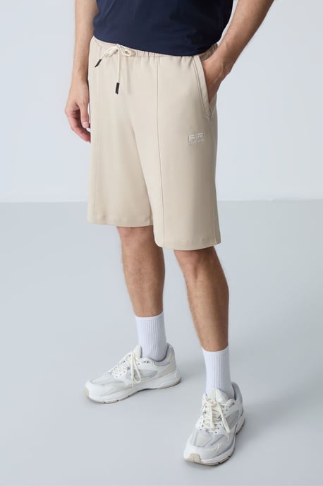 Heren Katoenmix Sweats Shorts - Image 5